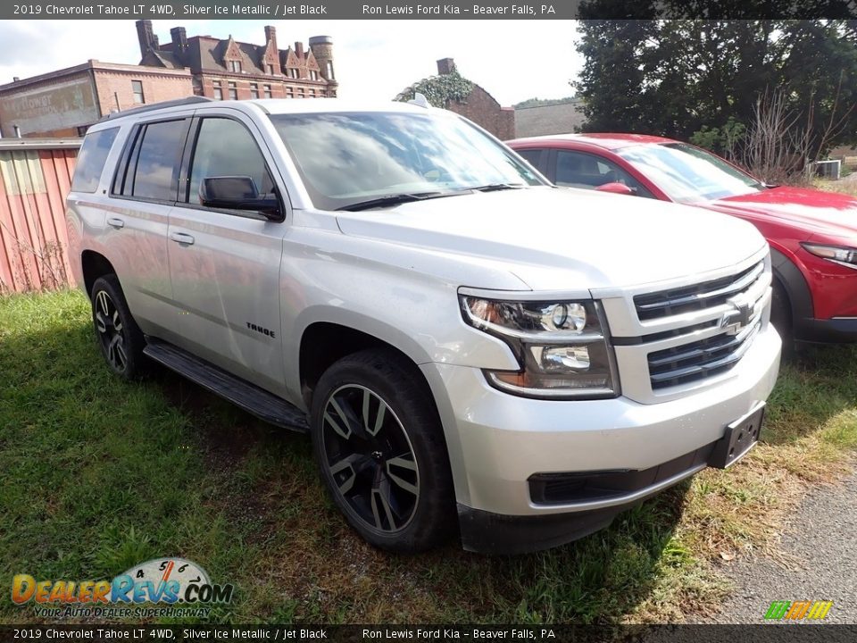 2019 Chevrolet Tahoe LT 4WD Silver Ice Metallic / Jet Black Photo #3