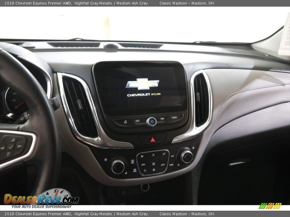 2018 Chevrolet Equinox Premier AWD Nightfall Gray Metallic / Medium Ash Gray Photo #9