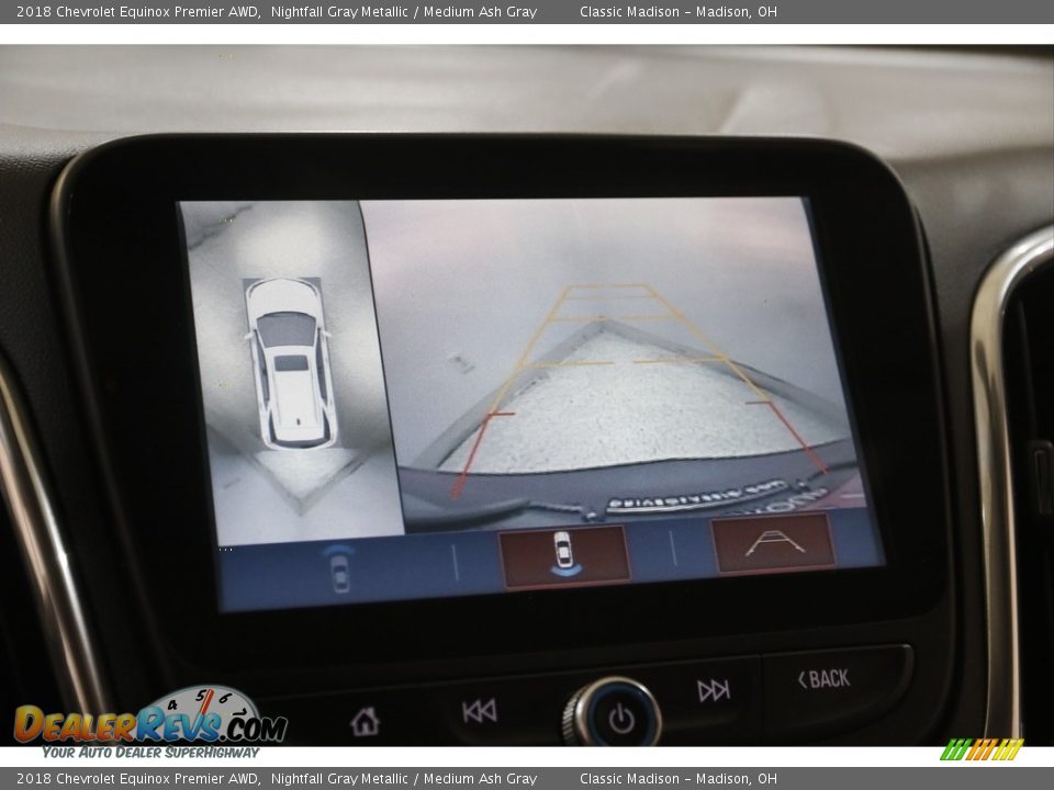 2018 Chevrolet Equinox Premier AWD Nightfall Gray Metallic / Medium Ash Gray Photo #13