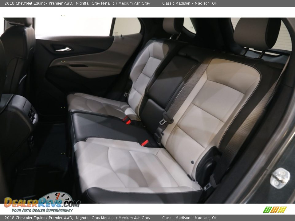 2018 Chevrolet Equinox Premier AWD Nightfall Gray Metallic / Medium Ash Gray Photo #18