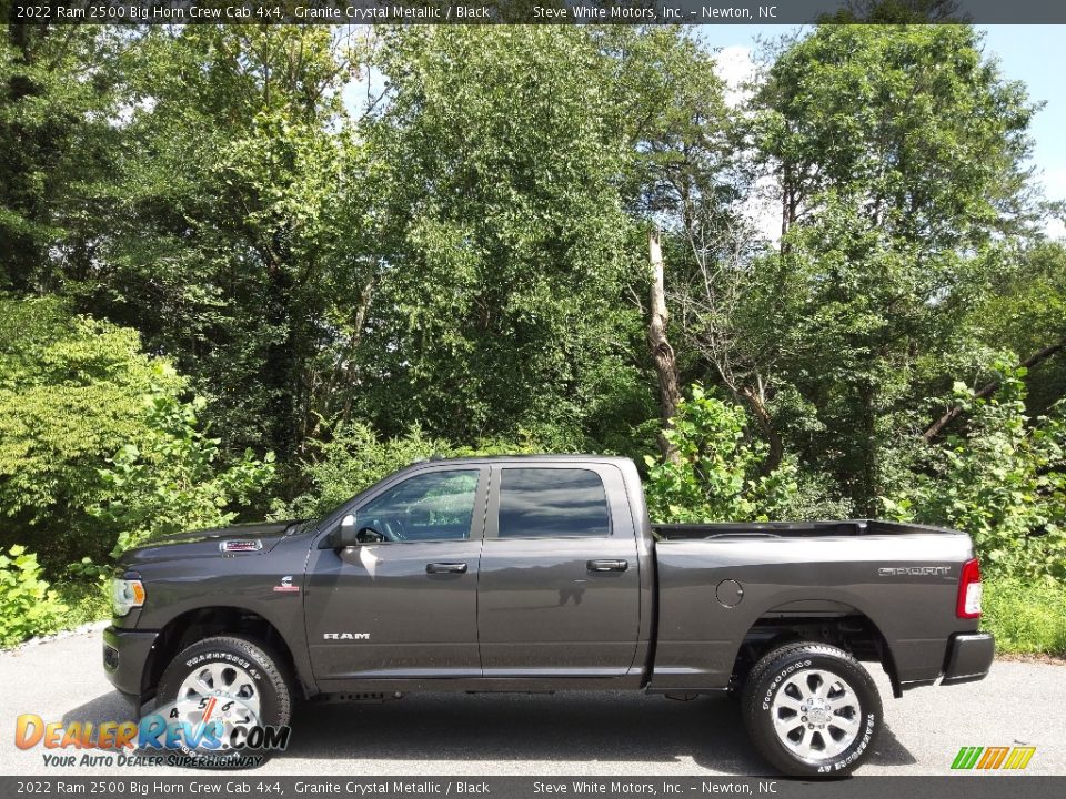 2022 Ram 2500 Big Horn Crew Cab 4x4 Granite Crystal Metallic / Black Photo #1