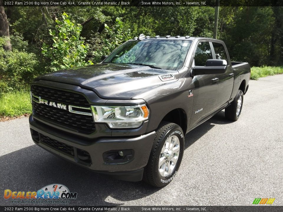 2022 Ram 2500 Big Horn Crew Cab 4x4 Granite Crystal Metallic / Black Photo #2