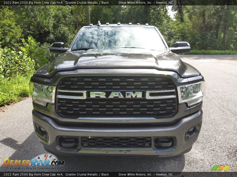 2022 Ram 2500 Big Horn Crew Cab 4x4 Granite Crystal Metallic / Black Photo #3