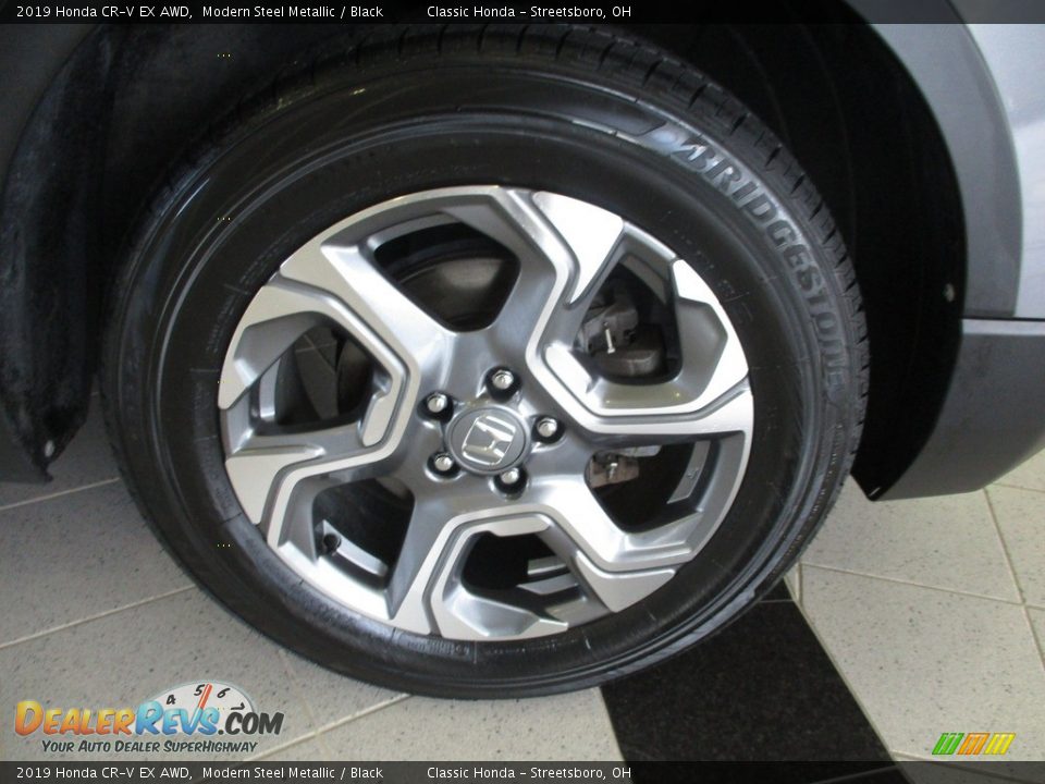 2019 Honda CR-V EX AWD Modern Steel Metallic / Black Photo #5