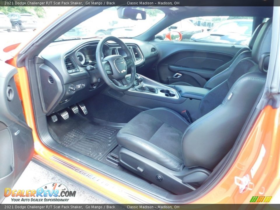 Front Seat of 2021 Dodge Challenger R/T Scat Pack Shaker Photo #10
