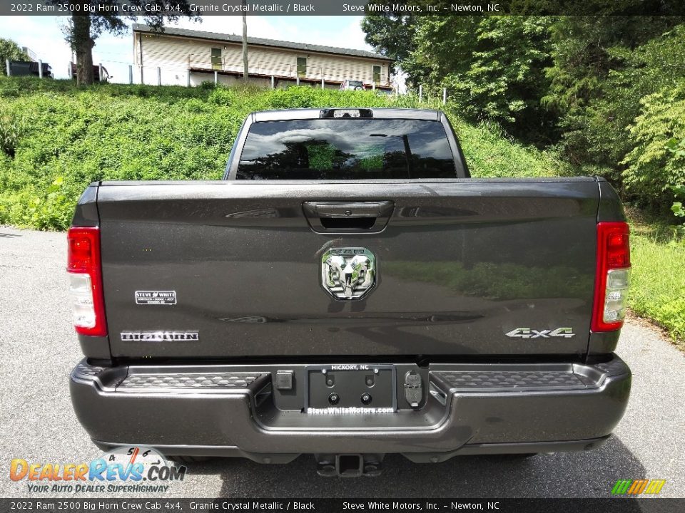 2022 Ram 2500 Big Horn Crew Cab 4x4 Granite Crystal Metallic / Black Photo #7