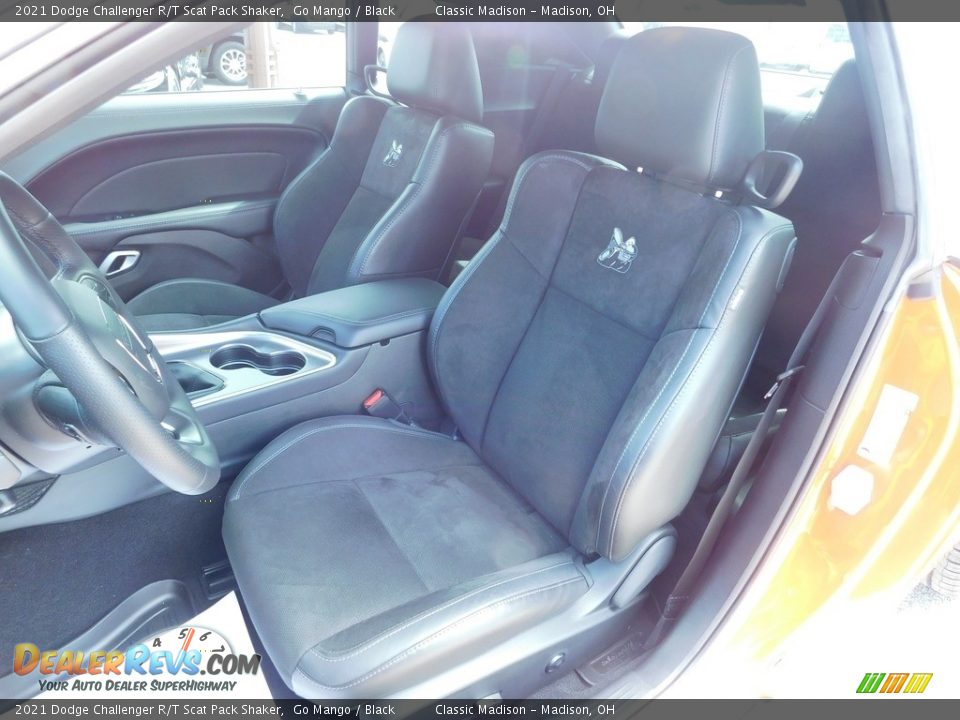 Front Seat of 2021 Dodge Challenger R/T Scat Pack Shaker Photo #11