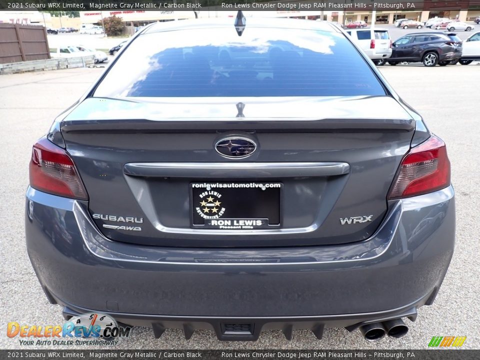 2021 Subaru WRX Limited Magnetite Gray Metallic / Carbon Black Photo #4