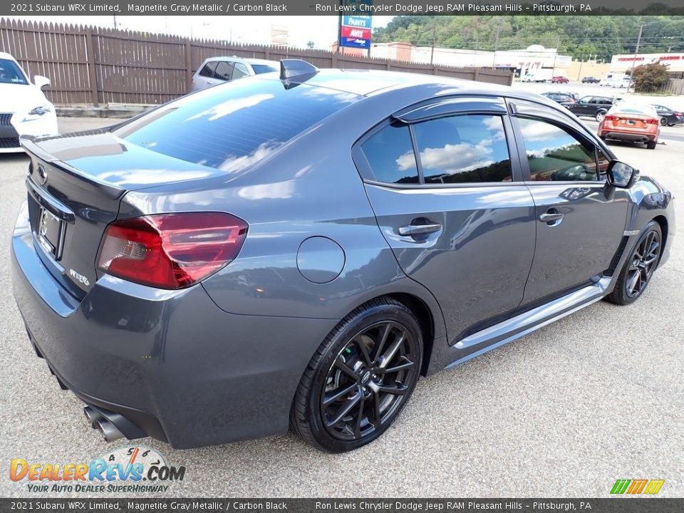 2021 Subaru WRX Limited Magnetite Gray Metallic / Carbon Black Photo #6