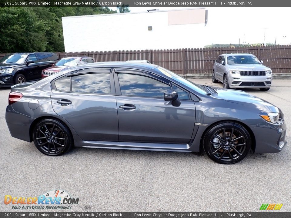 2021 Subaru WRX Limited Magnetite Gray Metallic / Carbon Black Photo #7