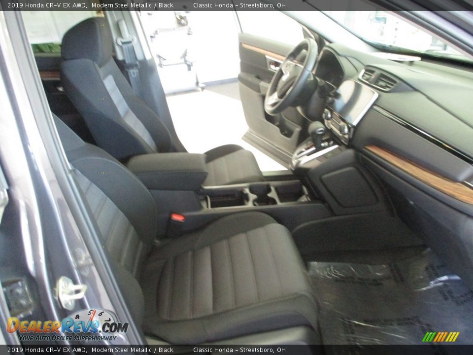 2019 Honda CR-V EX AWD Modern Steel Metallic / Black Photo #16