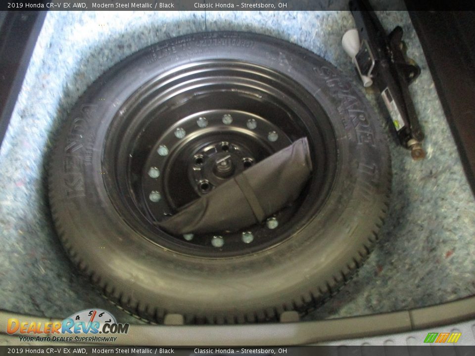 2019 Honda CR-V EX AWD Modern Steel Metallic / Black Photo #22