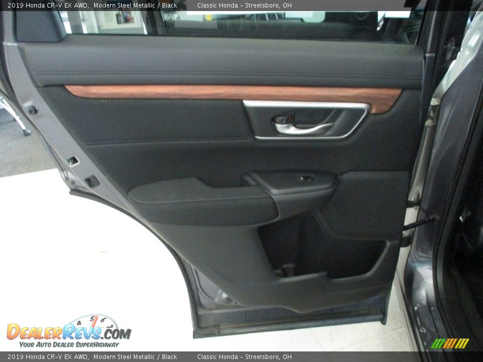 2019 Honda CR-V EX AWD Modern Steel Metallic / Black Photo #23