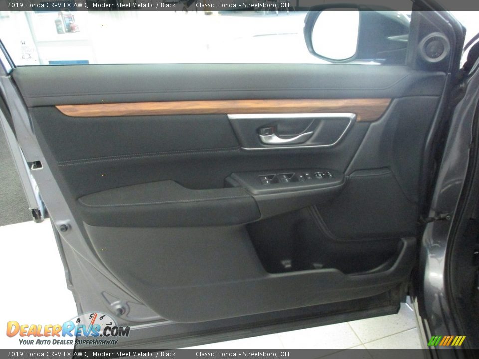 2019 Honda CR-V EX AWD Modern Steel Metallic / Black Photo #26
