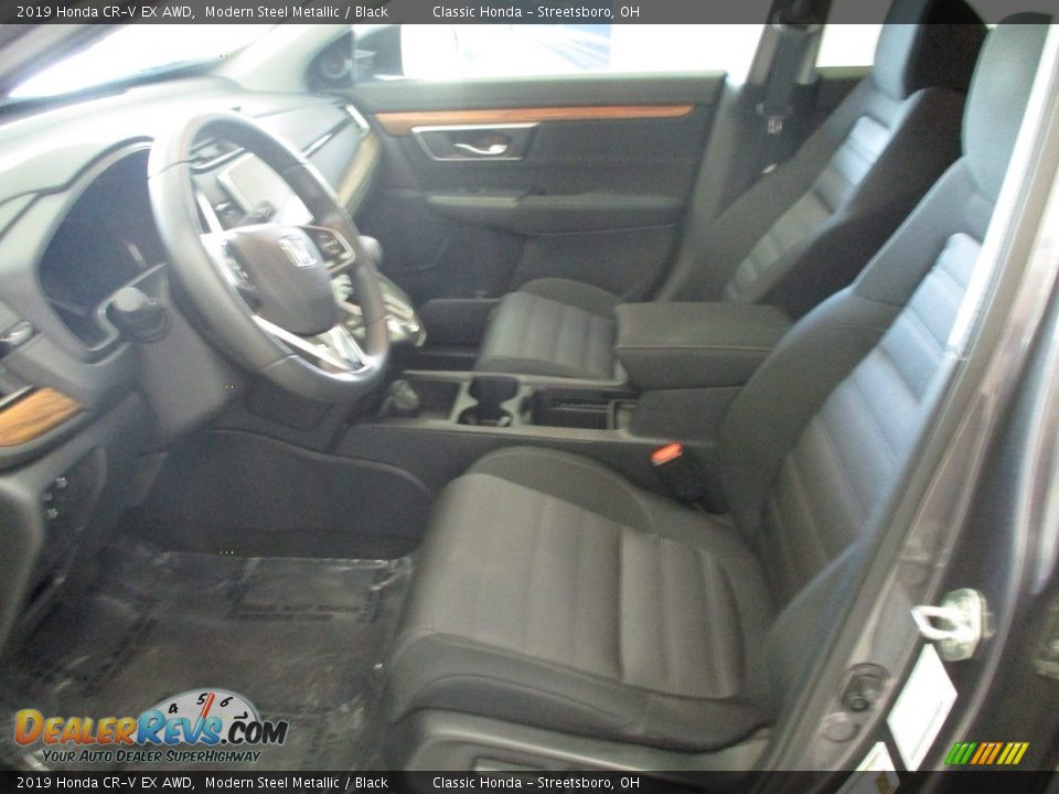 2019 Honda CR-V EX AWD Modern Steel Metallic / Black Photo #28