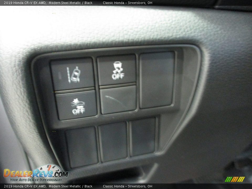 2019 Honda CR-V EX AWD Modern Steel Metallic / Black Photo #29