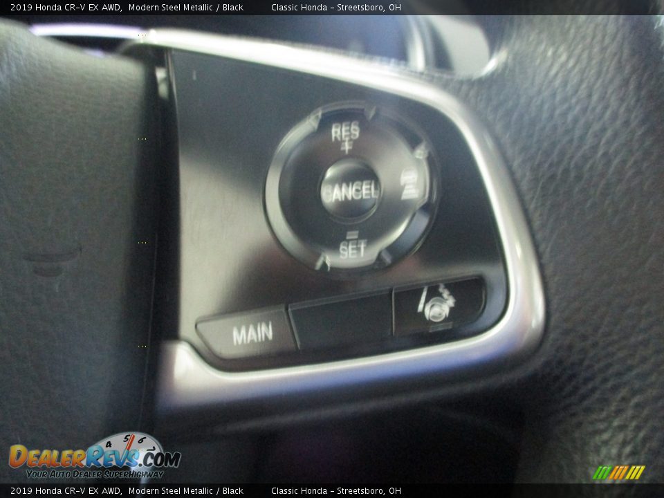 2019 Honda CR-V EX AWD Modern Steel Metallic / Black Photo #32