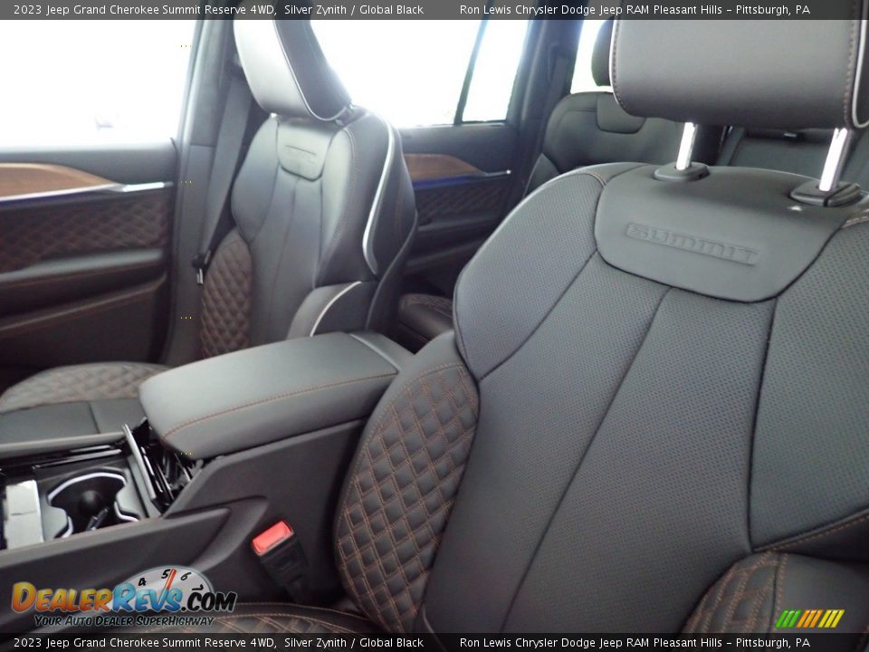 Front Seat of 2023 Jeep Grand Cherokee Summit Reserve 4WD Photo #11