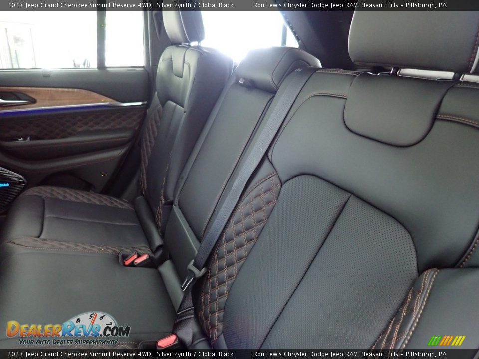 Rear Seat of 2023 Jeep Grand Cherokee Summit Reserve 4WD Photo #12