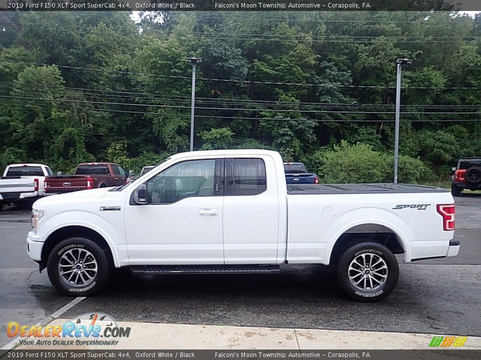 Oxford White 2019 Ford F150 XLT Sport SuperCab 4x4 Photo #6