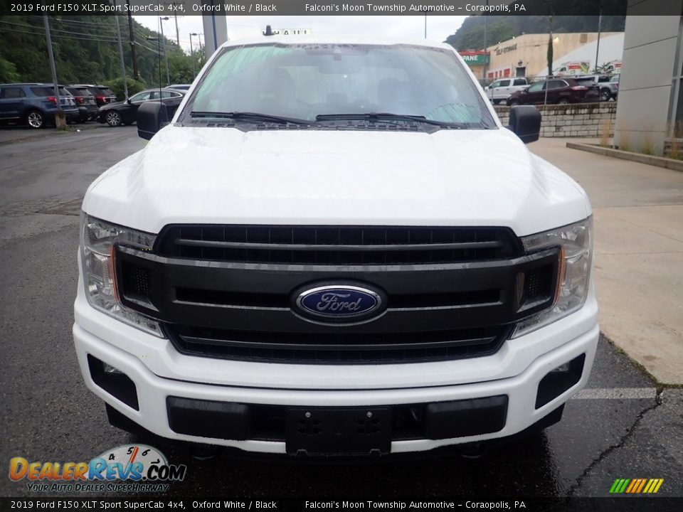 Oxford White 2019 Ford F150 XLT Sport SuperCab 4x4 Photo #8