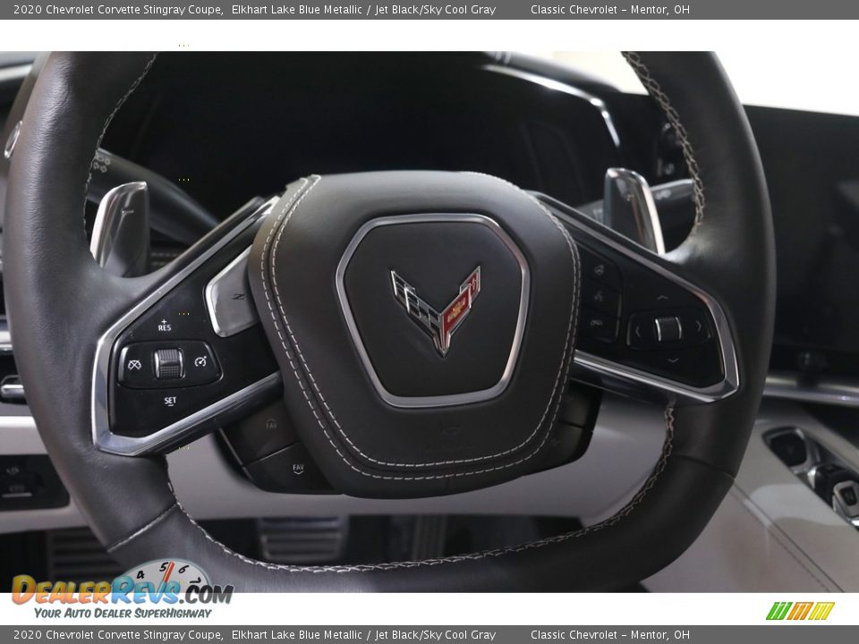 2020 Chevrolet Corvette Stingray Coupe Steering Wheel Photo #9