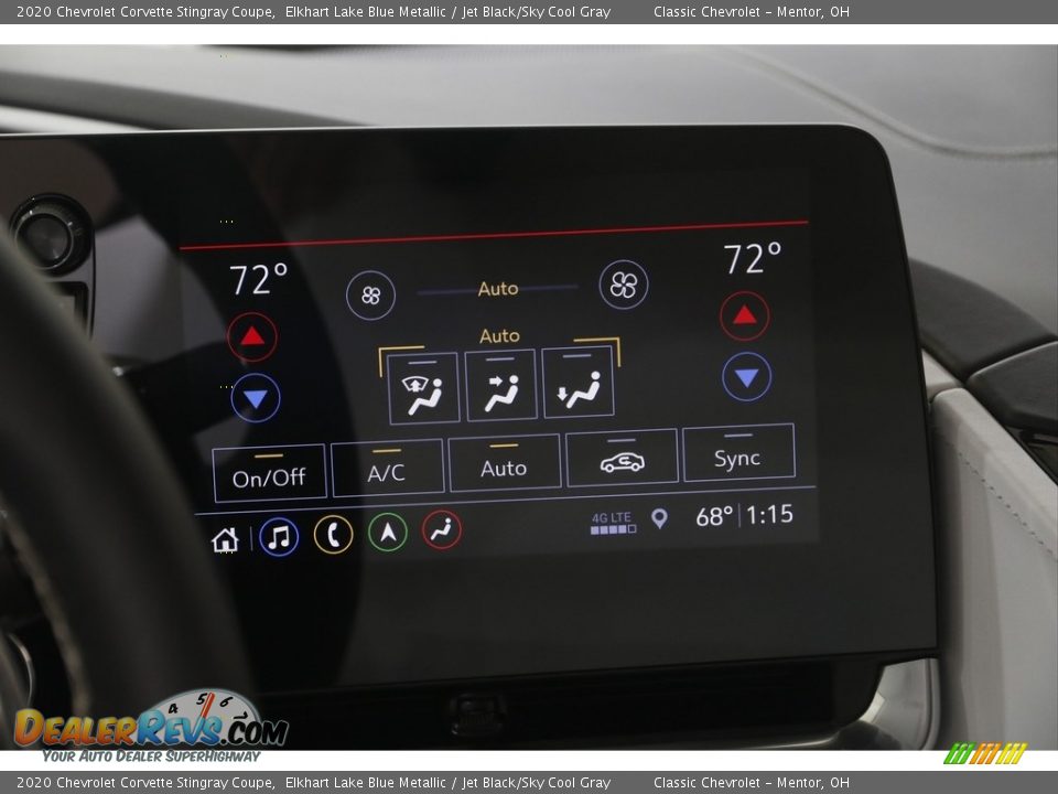 2020 Chevrolet Corvette Stingray Coupe Gauges Photo #16