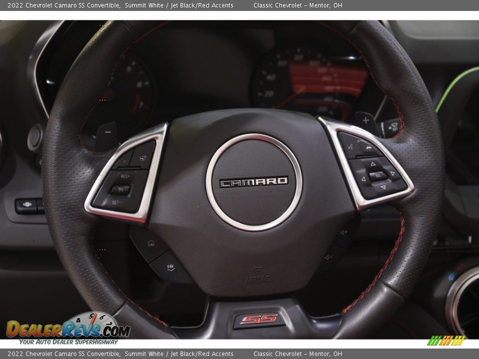 2022 Chevrolet Camaro SS Convertible Steering Wheel Photo #9
