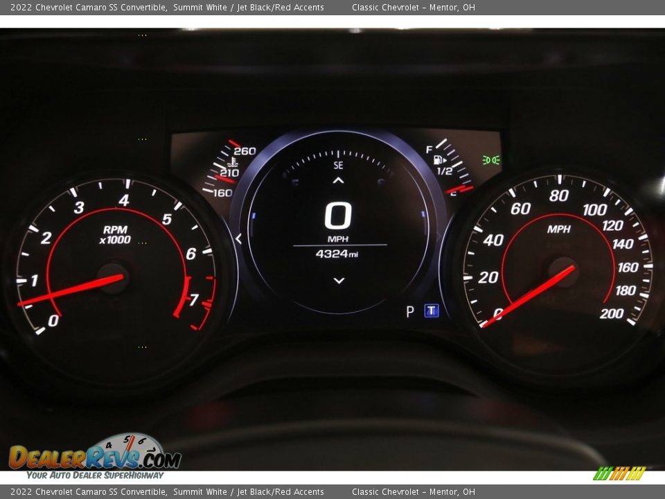 2022 Chevrolet Camaro SS Convertible Gauges Photo #10