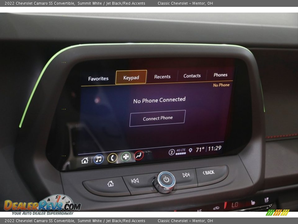 Controls of 2022 Chevrolet Camaro SS Convertible Photo #13