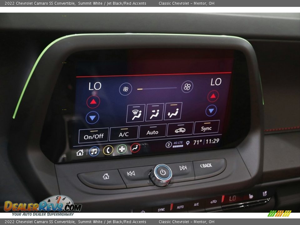 Controls of 2022 Chevrolet Camaro SS Convertible Photo #14