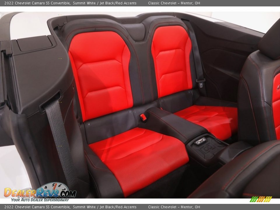 Rear Seat of 2022 Chevrolet Camaro SS Convertible Photo #20