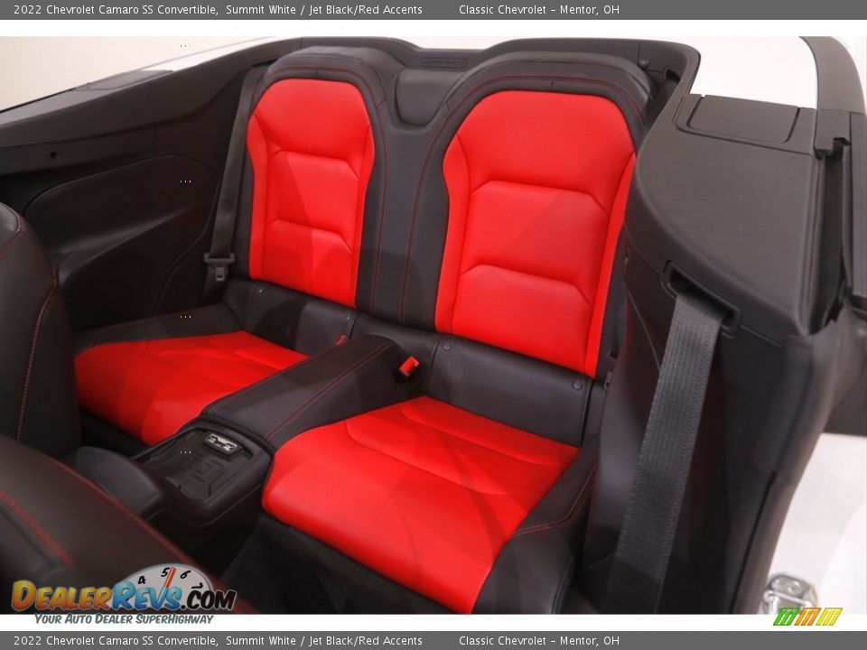 Rear Seat of 2022 Chevrolet Camaro SS Convertible Photo #21