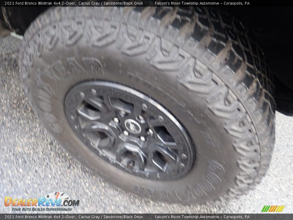2021 Ford Bronco Wildtrak 4x4 2-Door Cactus Gray / Sandstone/Black Onyx Photo #10