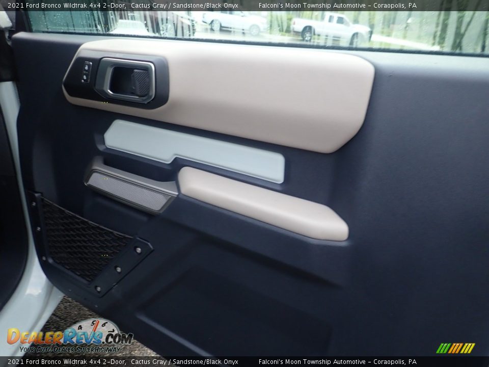 2021 Ford Bronco Wildtrak 4x4 2-Door Cactus Gray / Sandstone/Black Onyx Photo #15