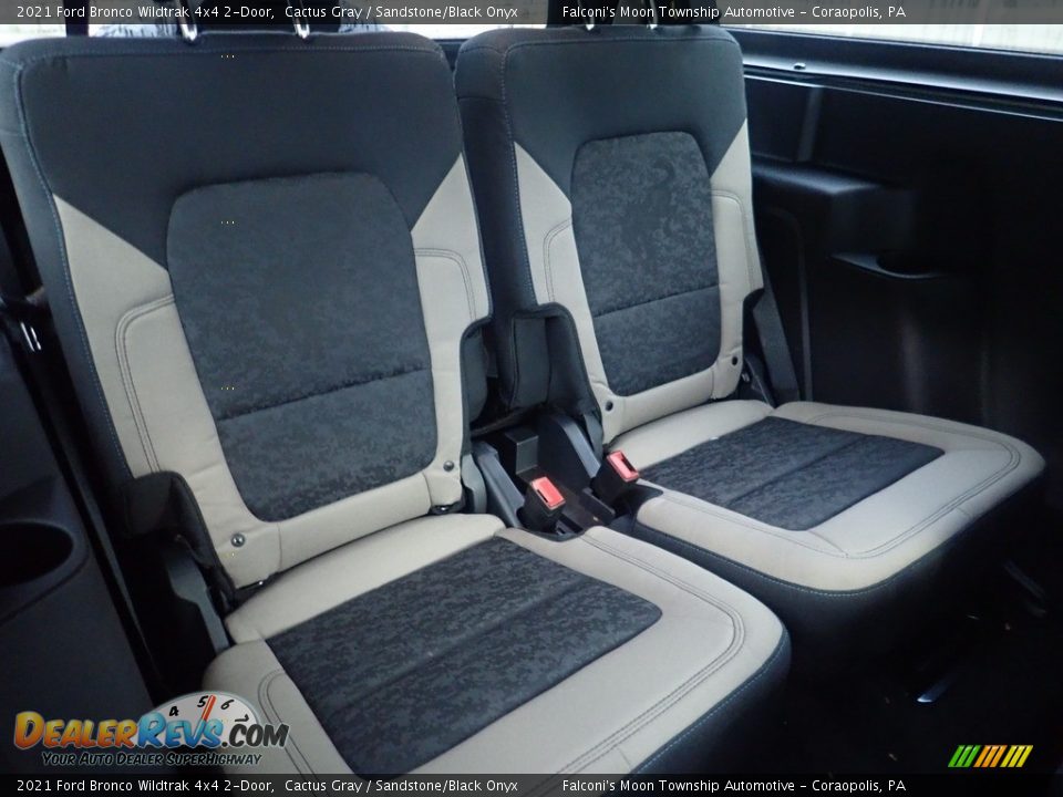 Rear Seat of 2021 Ford Bronco Wildtrak 4x4 2-Door Photo #16