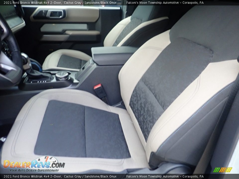 Front Seat of 2021 Ford Bronco Wildtrak 4x4 2-Door Photo #17