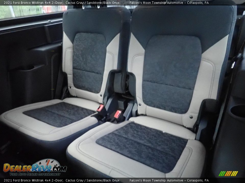 Rear Seat of 2021 Ford Bronco Wildtrak 4x4 2-Door Photo #18