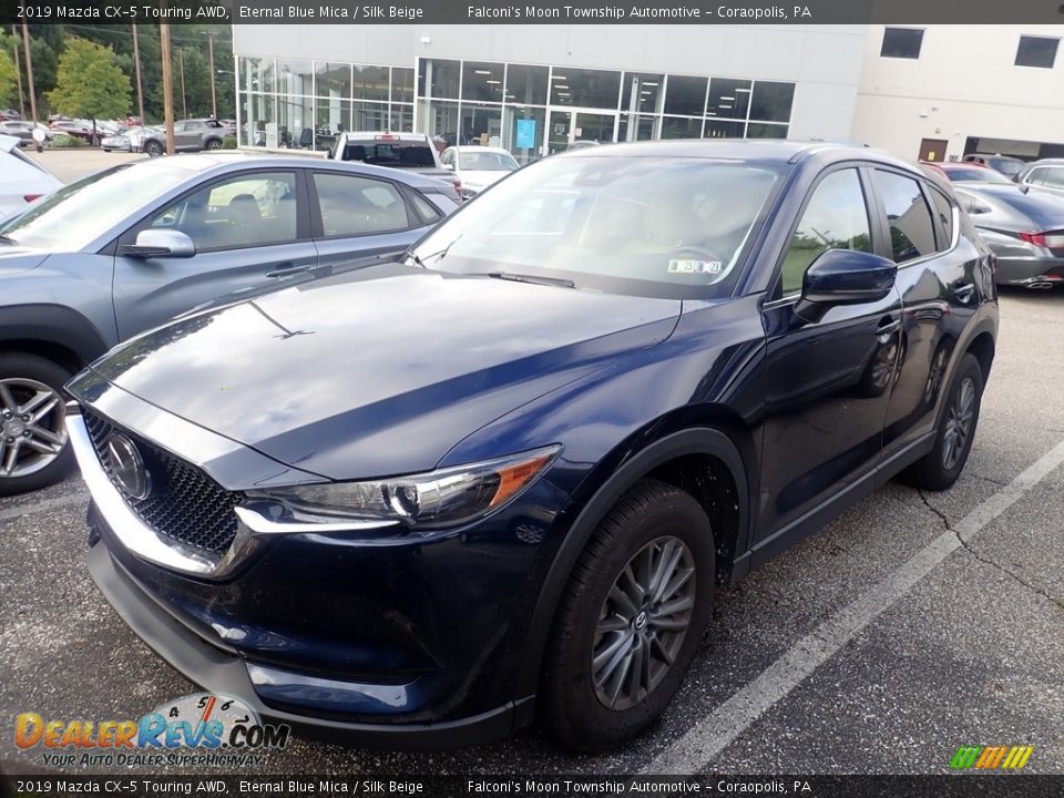 2019 Mazda CX-5 Touring AWD Eternal Blue Mica / Silk Beige Photo #1