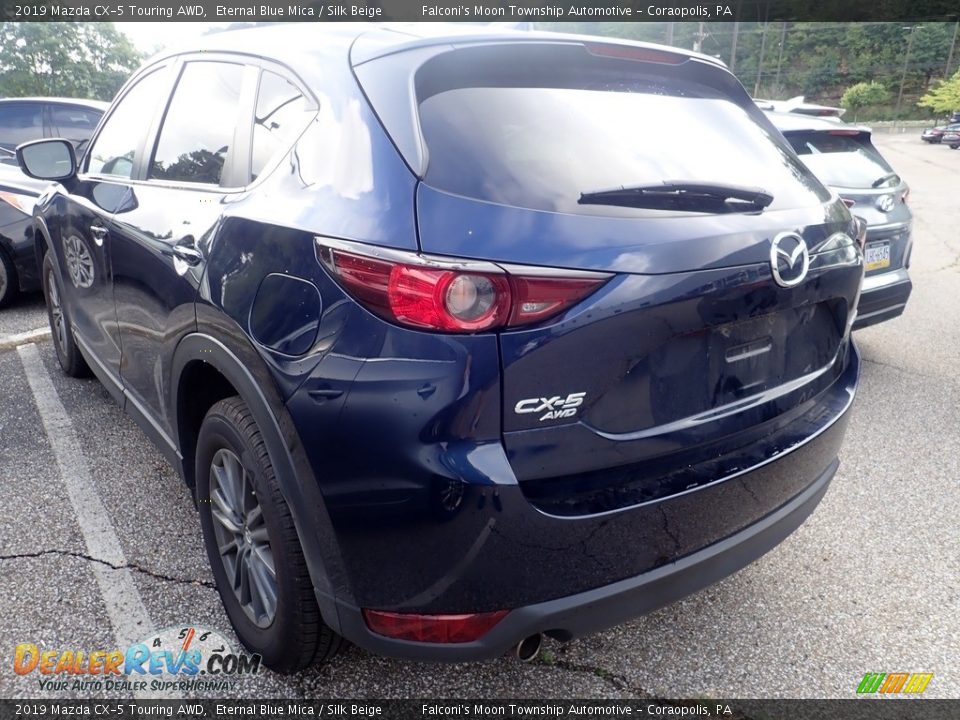 2019 Mazda CX-5 Touring AWD Eternal Blue Mica / Silk Beige Photo #2