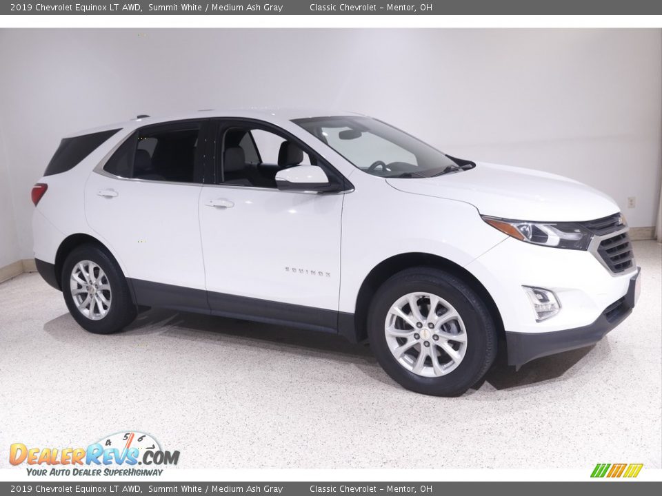 2019 Chevrolet Equinox LT AWD Summit White / Medium Ash Gray Photo #1