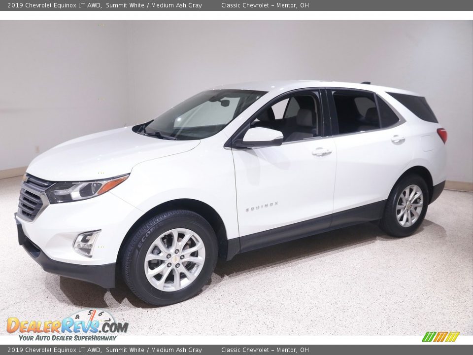 2019 Chevrolet Equinox LT AWD Summit White / Medium Ash Gray Photo #3