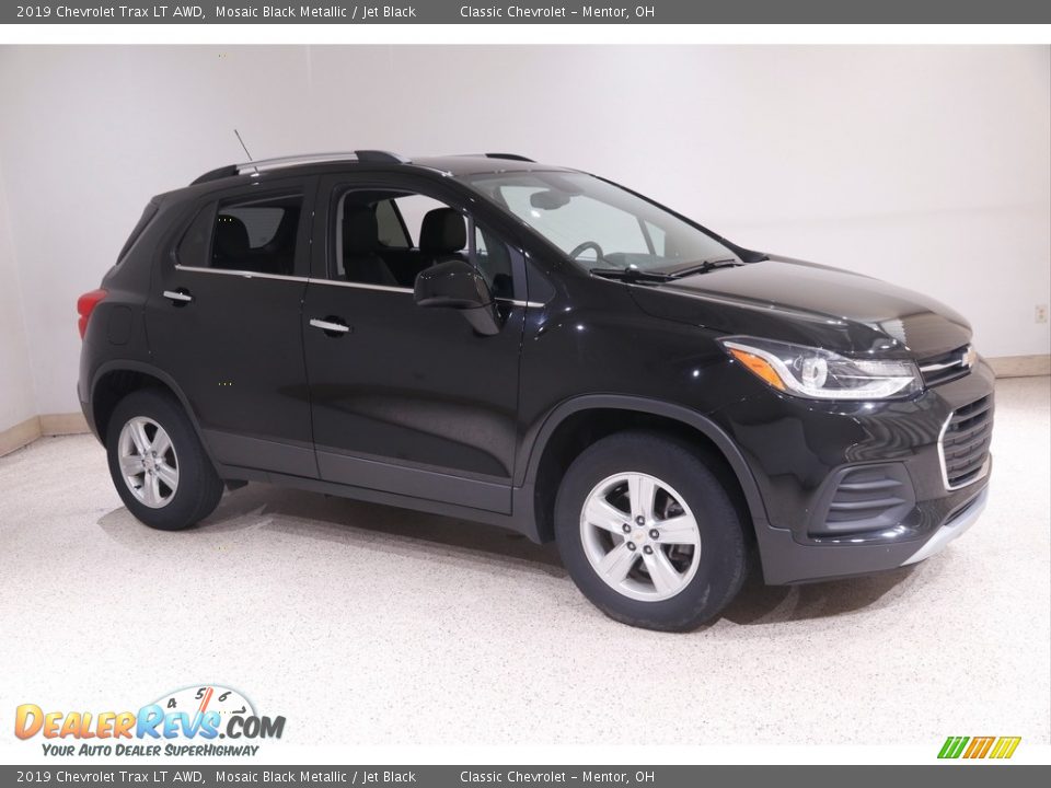 2019 Chevrolet Trax LT AWD Mosaic Black Metallic / Jet Black Photo #1