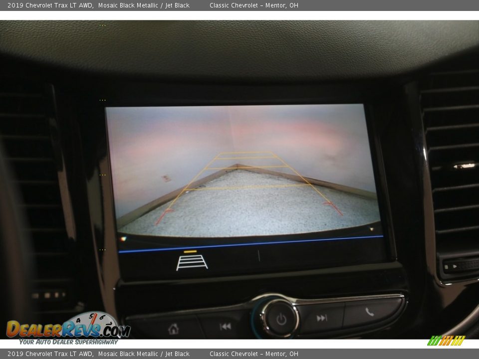 2019 Chevrolet Trax LT AWD Mosaic Black Metallic / Jet Black Photo #12
