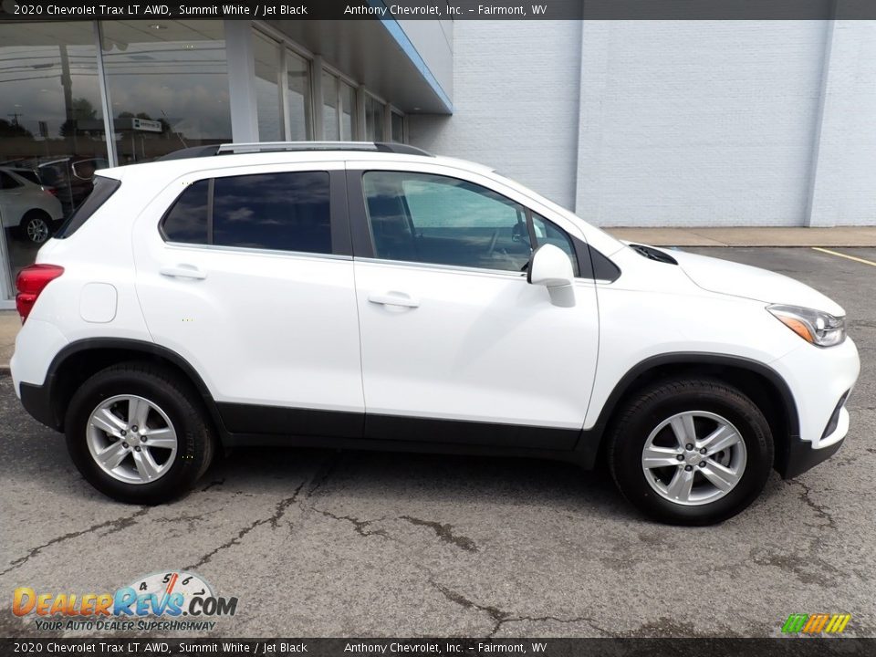 2020 Chevrolet Trax LT AWD Summit White / Jet Black Photo #2