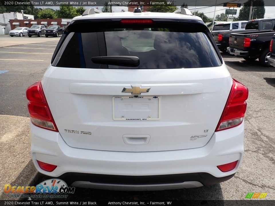 2020 Chevrolet Trax LT AWD Summit White / Jet Black Photo #4