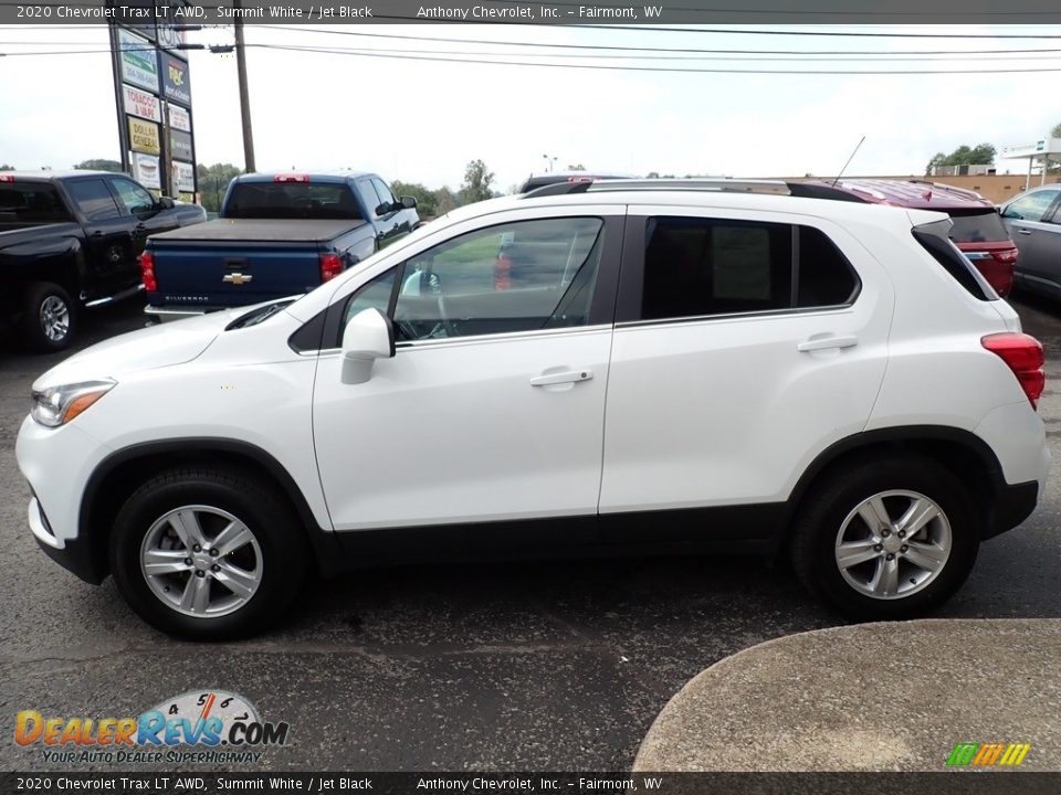 2020 Chevrolet Trax LT AWD Summit White / Jet Black Photo #7