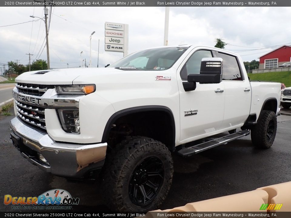 2020 Chevrolet Silverado 2500HD LTZ Crew Cab 4x4 Summit White / Jet Black Photo #1