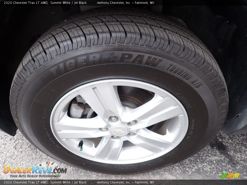2020 Chevrolet Trax LT AWD Summit White / Jet Black Photo #10