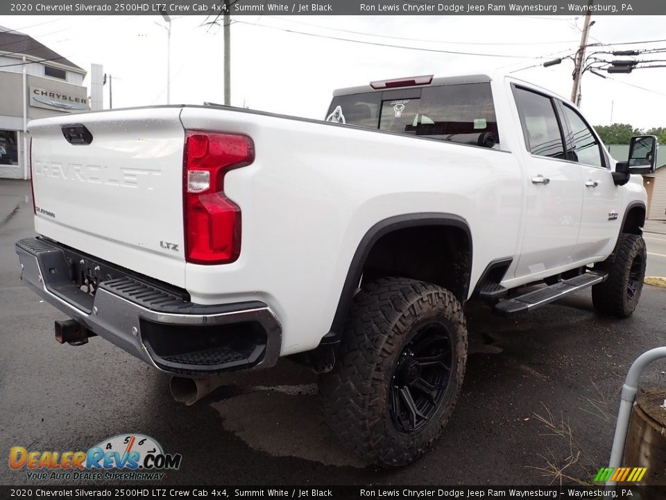 2020 Chevrolet Silverado 2500HD LTZ Crew Cab 4x4 Summit White / Jet Black Photo #3